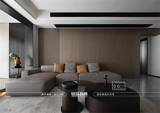 建德新安悦府150²现代简约装修风格效果图