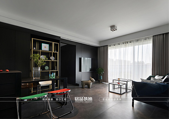 建德云与江月90²现代风格效果图