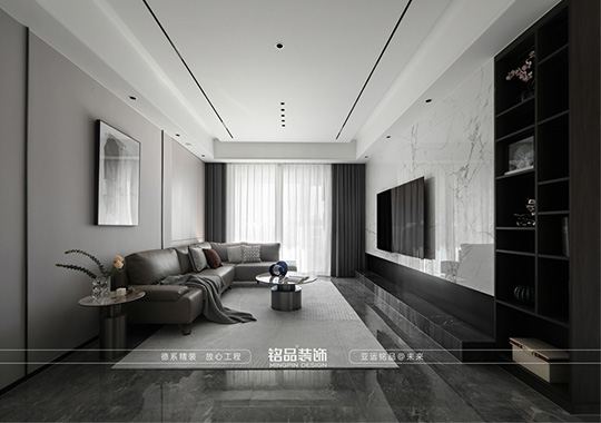 建德新安明月府现代风格装修效果图
